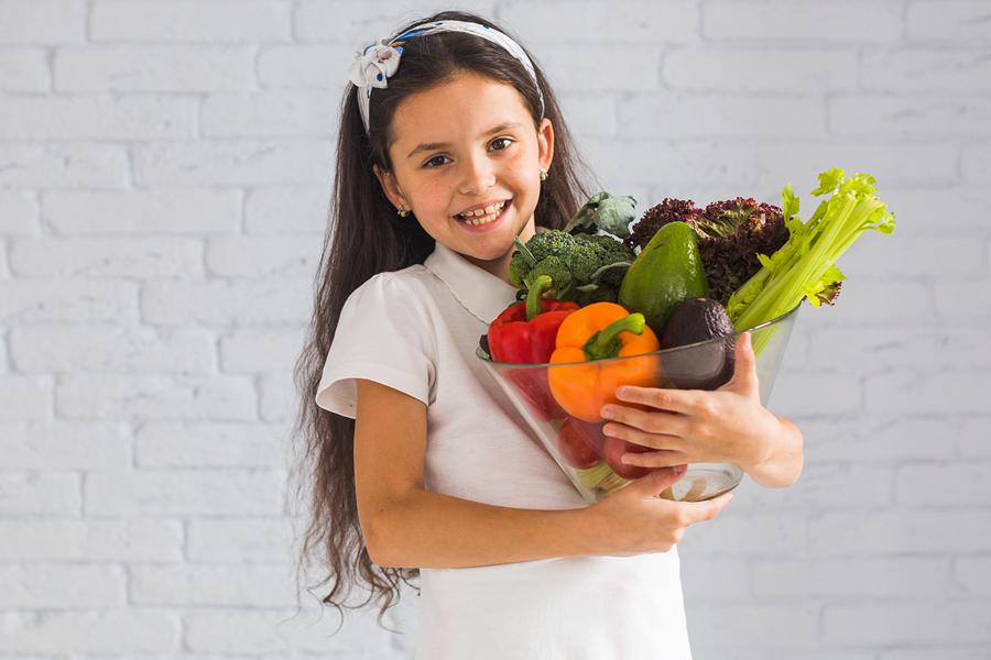 Why plant-based school dinners are beneficial to children