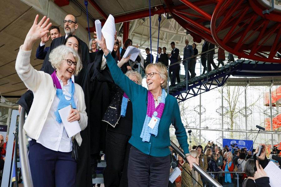 Swiss senior women win landmark climate case at Europe’s highest court