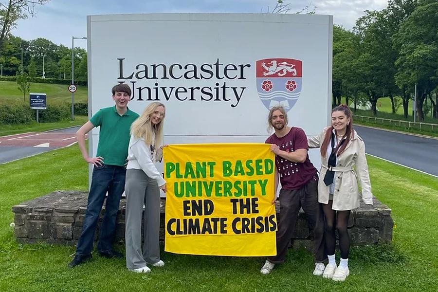 Lancaster University to go 100% plant-based