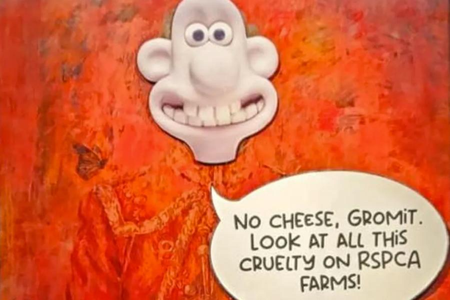 Animal rights activists target King Charles portrait in RSPCA protest