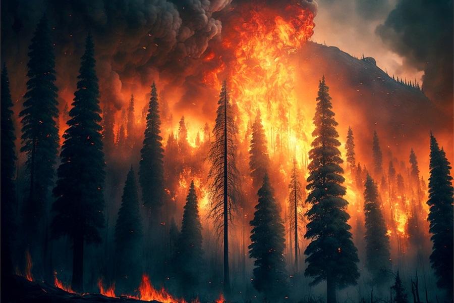 Climate crisis is leading to more wildfires, scientists warn