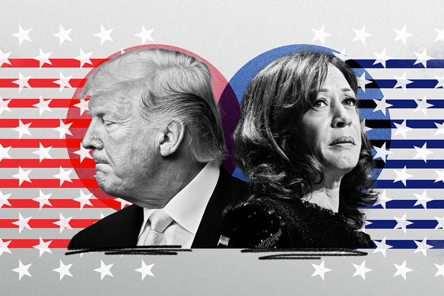 Trump vs Harris on climate change and environment