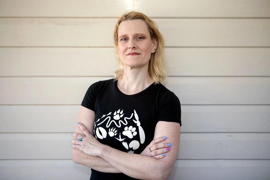 Animal Justice Party candidate Alison Waters says she is “guided by a vision of a kinder world”