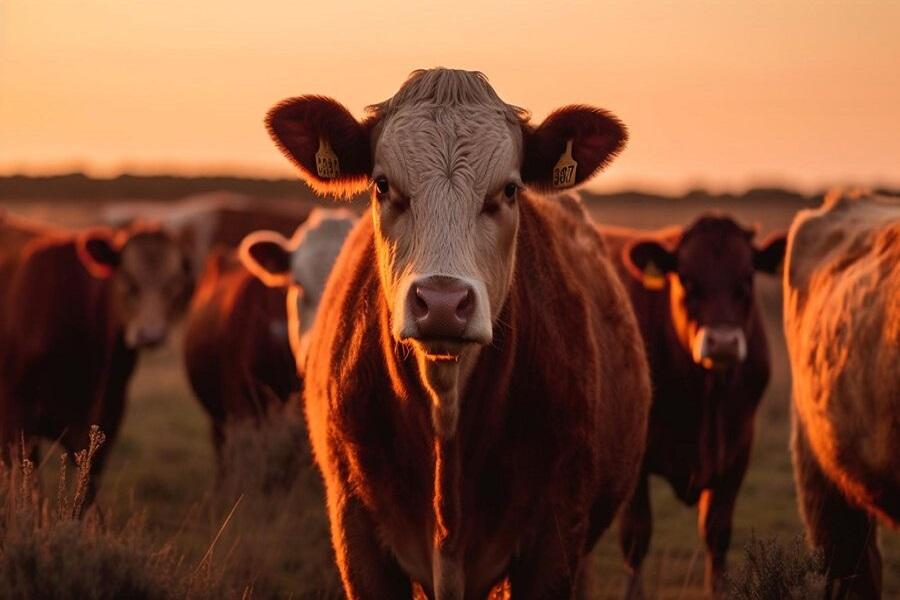 The impact of high temperatures on livestock