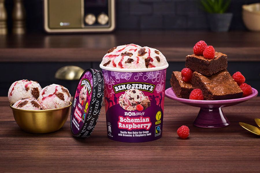 Ben & Jerry’s launch plant-based Bohemian Raspberry ice cream